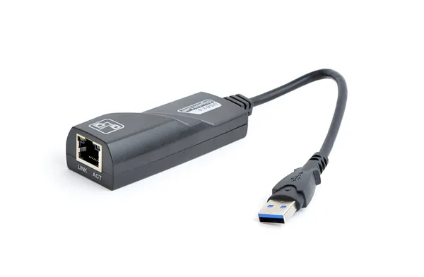 Сетевая карта Gembird NIC-U3-02, 1Gbps, USB3.0