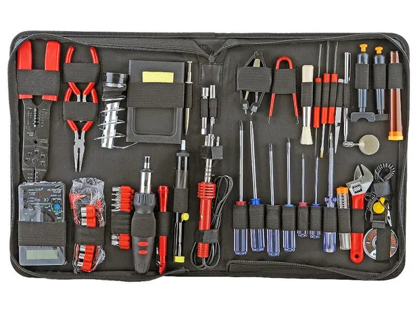 Набор инструментов Gembird TK-ELEC, (63 пр.)