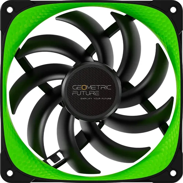 Вентилятор 14x14см Geometric Future Squama 3005RG-14 Reverse Green 1F3005R114200