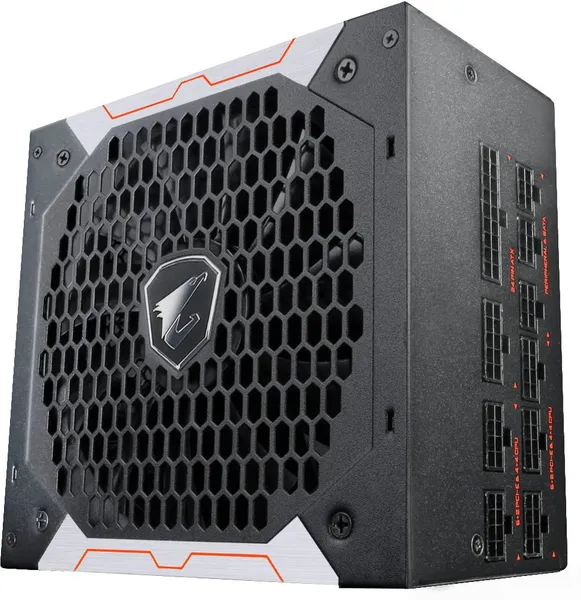 Блок питания 850Вт, Gigabyte GP-AP850GM, 80 Plus Gold, APFC, ATX