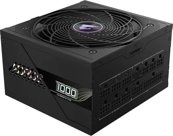 Блок питания 1000Вт, Gigabyte GP-AE1000PM PG5, 80 Plus Platinum, APFC, ATX