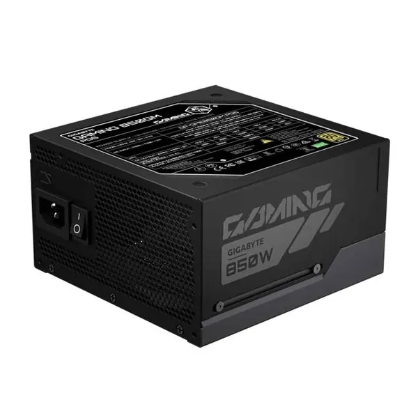 Блок питания 850Вт, Gigabyte GAMING GP-GME850GM PG5, 80 Plus Gold, APFC, ATX