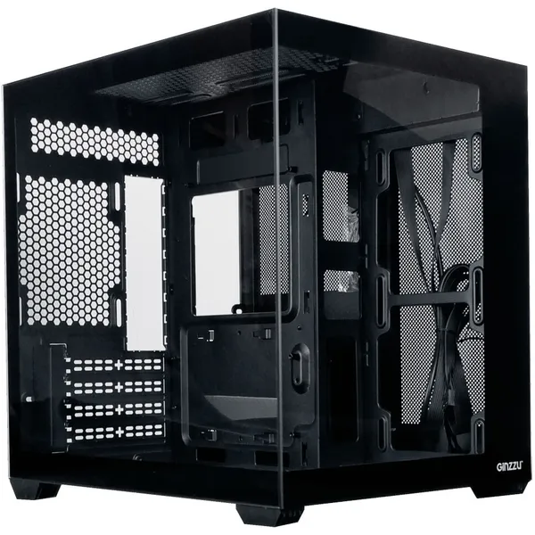 Корпус Ginzzu V310, без БП, mATX