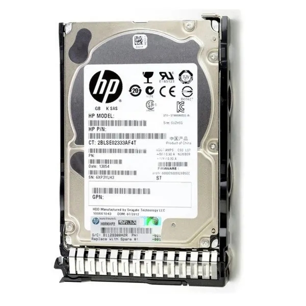 300Gb HP 872475-B21, 10000rpm, 2.5", SAS, крепеж в корзину