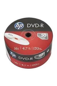 DVD-R 4.7Gb 16x HP 69303, 50шт в пленке
