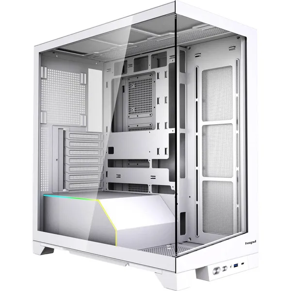 Корпус HSPD F550-TGWH, без БП, ATX
