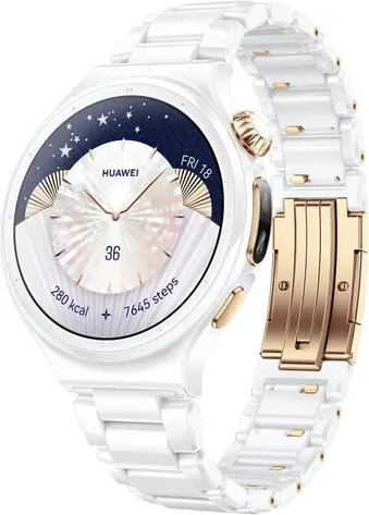 Умные часы Huawei Watch 6 PRO, LTE (55020KDA), керамический белый
