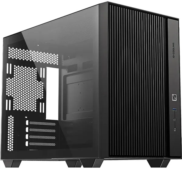 Корпус ID-Cooling FLOW 500 Black, без БП, mATX