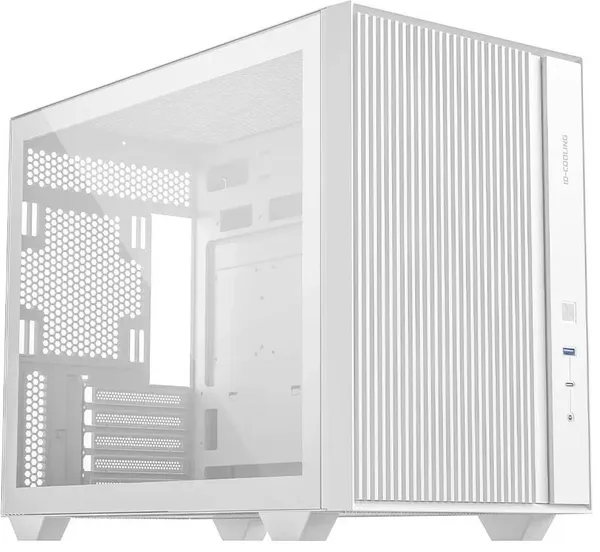 Корпус ID-Cooling FLOW 500 White, без БП, mATX