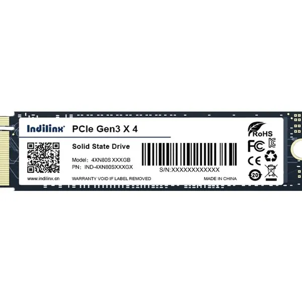 512Gb SSD Indilinx IND-4XN80S512GX, NVMe M.2 (ТОЛЬКО В СОСТАВЕ ПЭВМ)