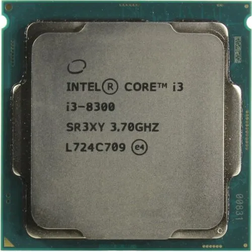 Процессор Intel Core i3-8300, 3.7GHz, LGA1151 v2, 4 cores, SVGA