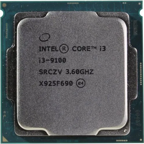 Процессор Intel Core i3-9100, 3.6GHz, LGA1151 v2, 4 cores, SVGA, OEM