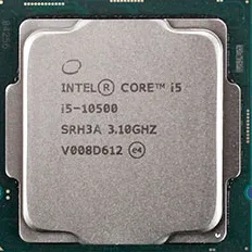 Процессор Intel Core i5-10500, 3.1GHz, LGA1200, 6 cores, SVGA, OEM