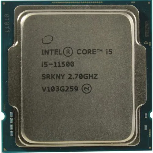 Процессор Intel Core i5-11500, 2.7GHz, LGA1200, 6 cores, SVGA, OEM