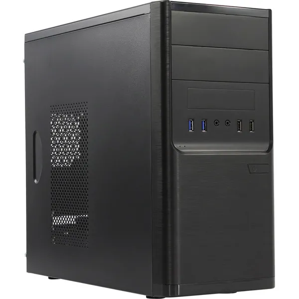 Корпус Powerman ES701 Black PM-600ATX-F, 600Вт, mATX (6198910)
