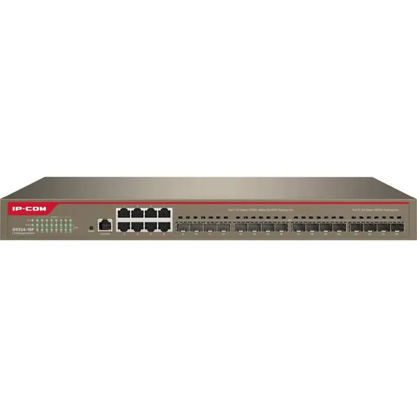 Коммутатор IP-COM G5324-16F, 24xLAN 1Gbps, 16xSFP