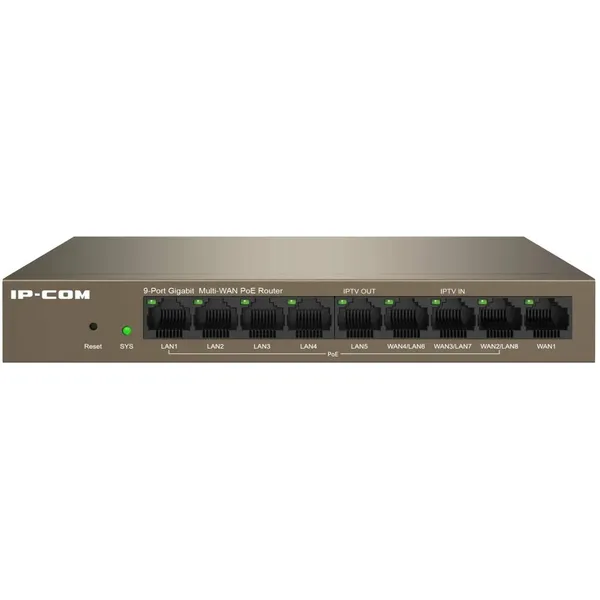 Маршрутизатор IP-COM M20-8G-PoE, 5xLAN 1Gbps, WAN, PoE
