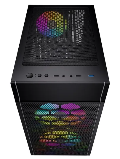 Компьютер IVEN BY Gaming Black 182042 Core i7-12700F/16Gb/960Gb/RTX 3050 8Gb/500W