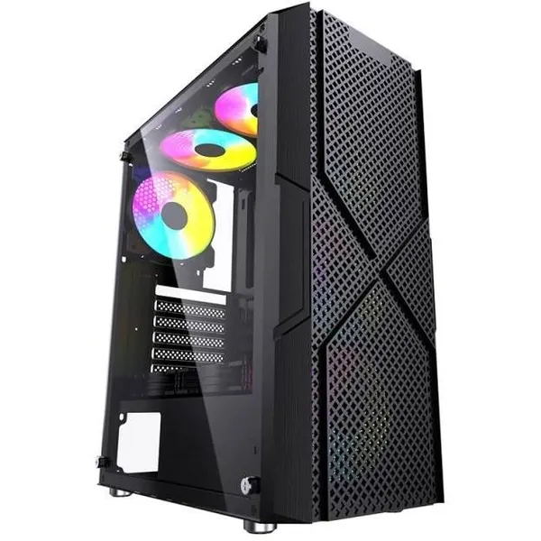 Компьютер IVEN BY Gaming Black 197569 Core i3-14100F/16Gb/240Gb/RTX 3060 12Gb/600W