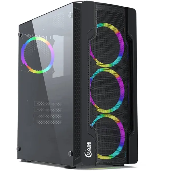 Компьютер IVEN BY Gaming Black 197570 Core i3-14100F/16Gb/480Gb/RTX 3060 12Gb/600W