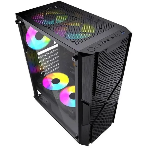 Компьютер IVEN BY Gaming Black 197573 Core i3-14100F/16Gb/480Gb/RTX 3060Ti 8Gb/600W