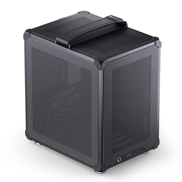 Корпус Jonsbo C6-ITX Black, без БП, Mini-ITX