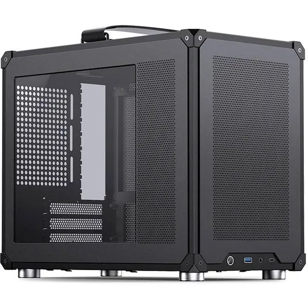 Корпус JONSBO C6 MAX Black, без БП, mATX