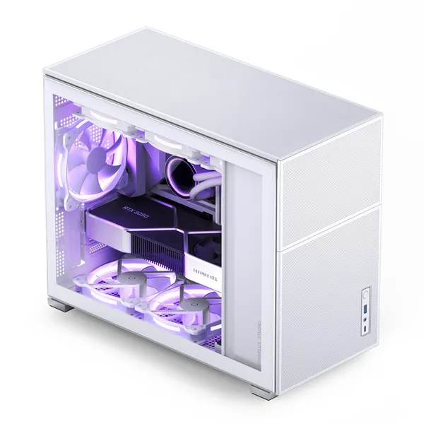 Корпус Jonsbo D31 MESH White, без БП, mATX