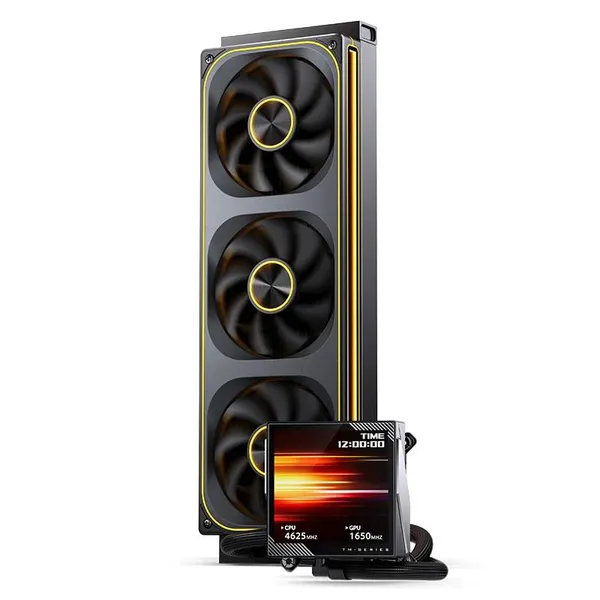Жидкостное охлаждение Jonsbo TM-360A Black, 325W (LGA1700 Ready)