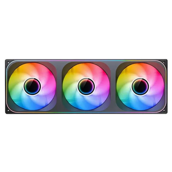 Вентилятор 14x14см Jonsbo ZA-420BR Reverse, черный