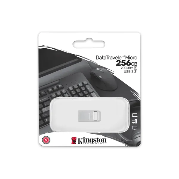 256Gb Kingston DataTraveler Micro G2 DTMC3G2/256GB, USB3.2