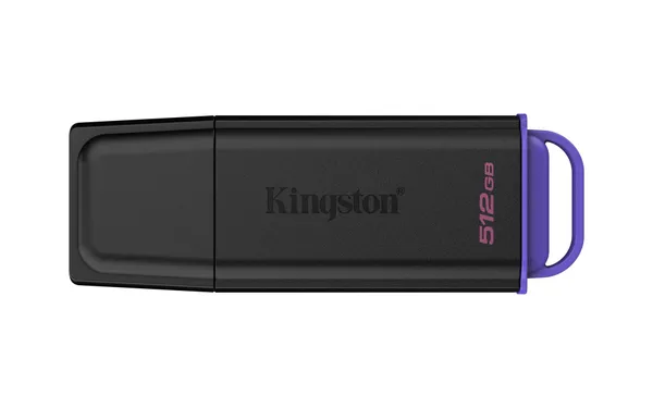 512Gb Kingston DataTraveler Exodia DTXG2/512GB, USB3.2, Black/Purple