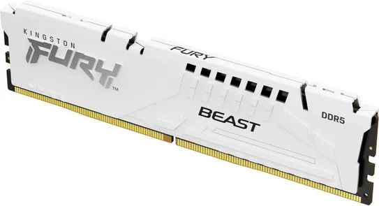 Оперативная память 16Gb Kingston FURY Beast White KF552C40BW-16, DDR V, PC-41600, 5200MHz