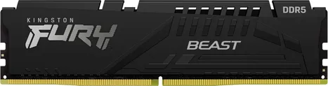 Оперативная память 16Gb Kingston FURY Beast Black KF556C36BBE-16, DDR V, PC-44800, 5600MHz
