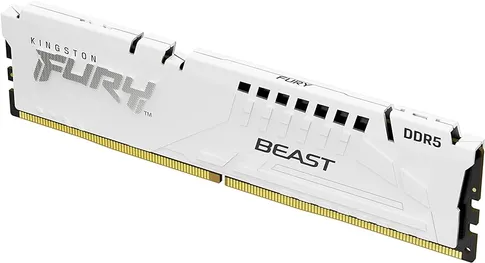 Оперативная память 16Gb Kingston FURY Beast White Expo KF556C36BWE-16, DDR V, PC-44800, 5600MHz