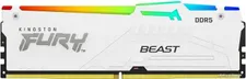 Оперативная память 16Gb Kingston FURY Beast White RGB KF560C30BWEA-16, DDR V, PC-48000, 6000MHz