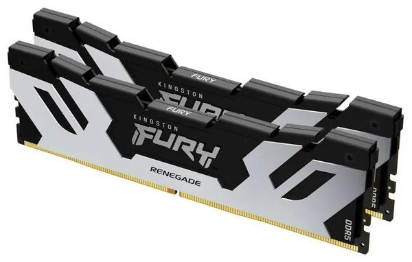 Оперативная память 96Gb Kingston FURY Renegade Silver KF560C32RSK2-96, DDR V, PC-48000, 6000MHz, kit 2x48Gb