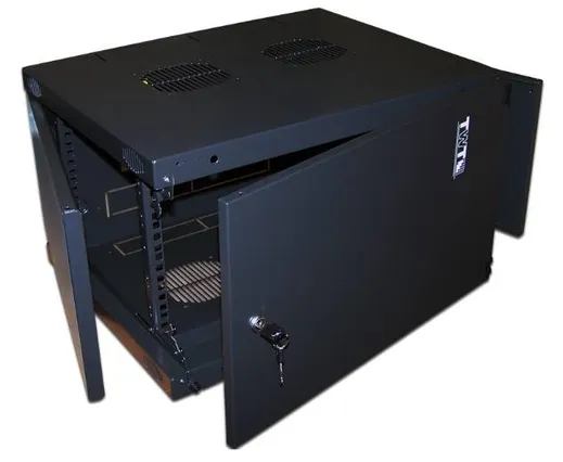 Шкаф коммутационный Lanmaster Next TWT-CBWNM-6U-6X6-BK 6U 550х600мм