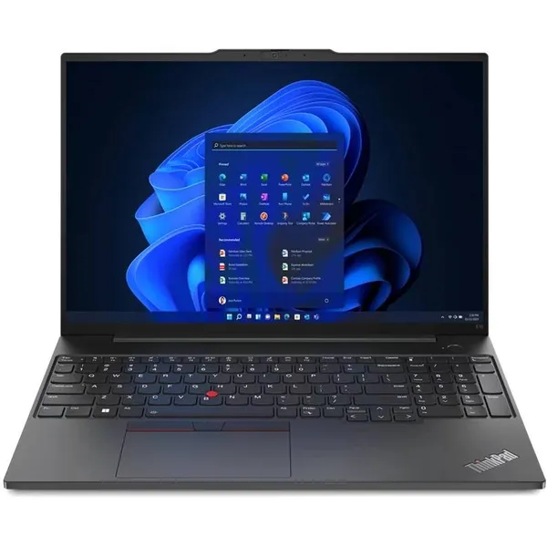 Ноутбук Lenovo ThinkPad E16 G2 21M5S0JY00, 16" IPS, Ryzen 5 7535HS/ 16Gb/ 512SSD/ Black