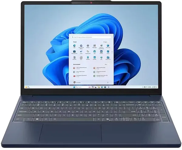 Ноутбук Lenovo IdeaPad Slim 3 15IRH10 (83K1008YRM), 15.3" IPS, Core i5 13420H/ 16Gb/ 512SSD/ Blue