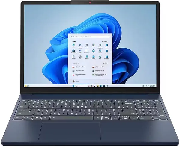Ноутбук Lenovo IdeaPad Slim 3 15IRH10 (83K100CYPB), 15.3" IPS, Core i5 13420H/ 8Gb/ 512SSD/ W11/ Blue