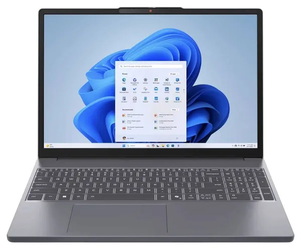 Ноутбук Lenovo IdeaPad Slim 3 15ARP10 (83K700K5RK), 15.3" IPS, Ryzen 5 150/ 16Gb/ 512SSD/ Grey