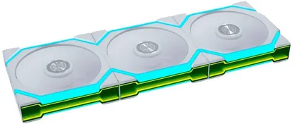 Вентилятор 12x12см Lian Li UNI FAN SL FLEX 120 Reverse White G9F.12RSL1F3W.R0, 3шт.