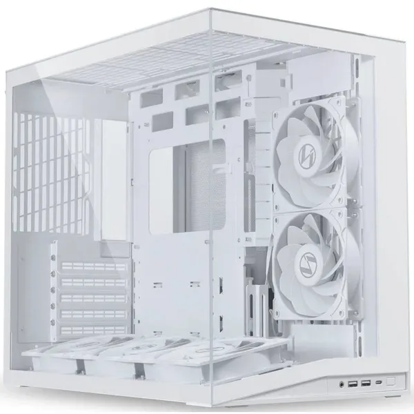 Корпус Lian Li O11 Dynamic Mini V2 Flow White G99.O11DMIV2FW.R0, без БП, ATX