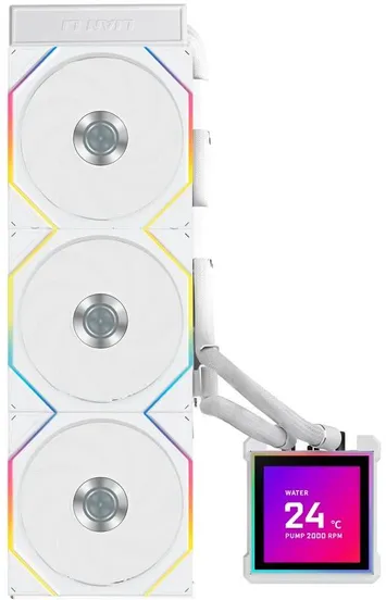 Жидкостное охлаждение Lian Li HydroShift II LCD-S 360TL Flex White G89.GHS2LCDS36TFW.R0 (LGA1700 Ready)