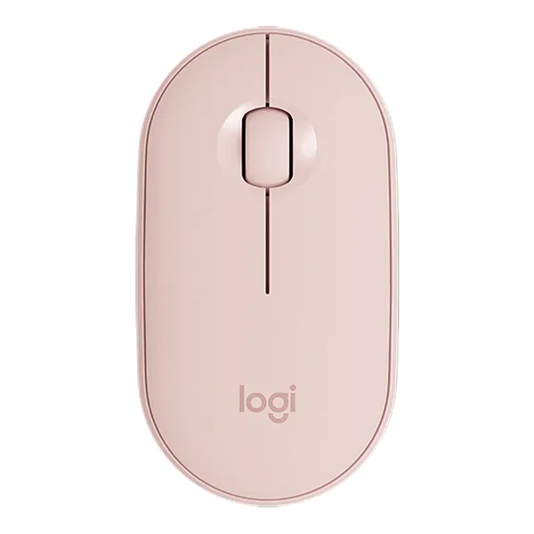 Мышь Logitech Pebble M350 Wireless, розовый, 910-005575