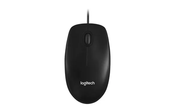 Мышь Logitech M100R, USB, черный 910-006765