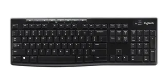 Клавиатура Logitech K270 Wireless, USB, черный, 920-003058