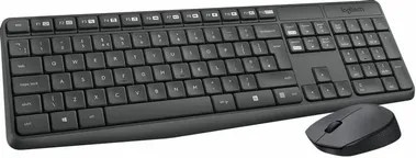 Набор Logitech Wireless Desktop MK235, USB, черный, 920-007949