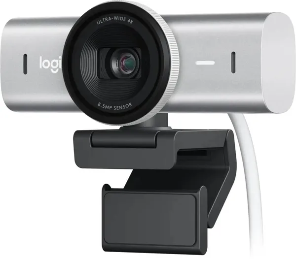 WEB камера Logitech BRIO MX 4К, серебристый, 960-001554